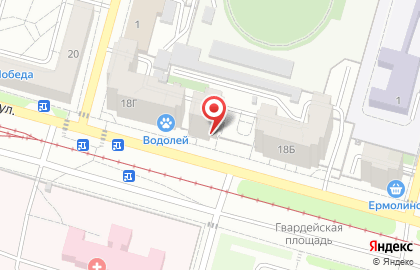 Служба доставки Сдэк на Гвардейской улице на карте