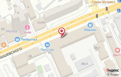 Магазин отделочно-строительных материалов Коллекция в Октябрьском районе на карте