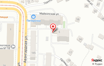 Торговая компания Комплектация на Промысловой улице на карте