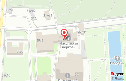 Храм Святителя Николая Мирликийского на Рогожском кладбище на карте