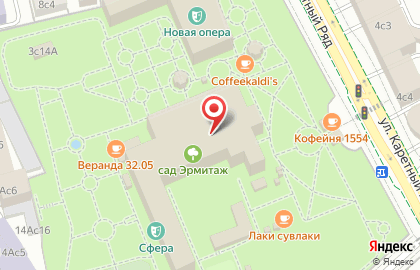 Детские аттракционы ZooRide на улице Каретный Ряд на карте