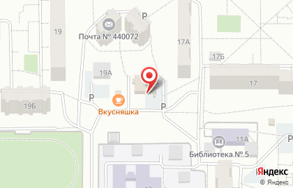 Супермаркет Магнит на улице Антонова, 17в на карте