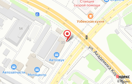 Автодом в Петропавловске-Камчатском на карте