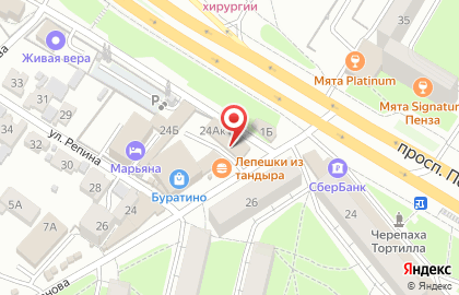 Пекарня Хлебница на проспекте Победы на карте