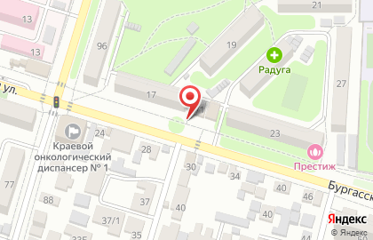 Фирменный магазин пива Хадыжи Плюс на Бургасской улице на карте