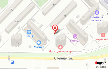 Продуктовый магазин Алёна в Ростове-на-Дону на карте