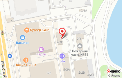 Производственная фирма на проспекте Космонавтов на карте