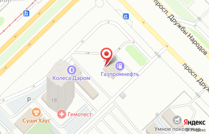 Автомойка в Казани на карте