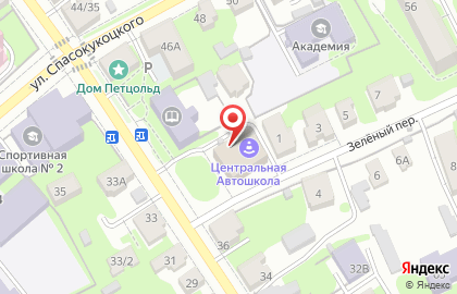 Юридический центр по семейным спорам на улице Симановского на карте