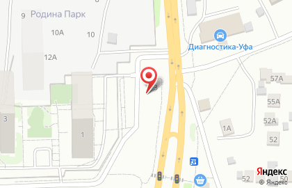 Автосервис в Уфе на карте