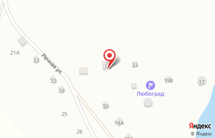 База отдыха Любоград на карте