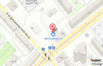 Магазин автозапчастей в Саратове на карте