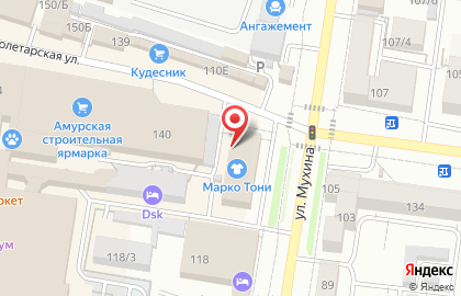 Компания Эльф в Благовещенске на карте