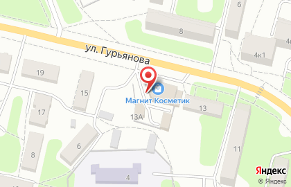 Оконная компания Престиж на улице Гурьянова на карте