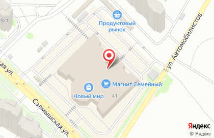 Банкомат Форштадт на Салмышской улице на карте