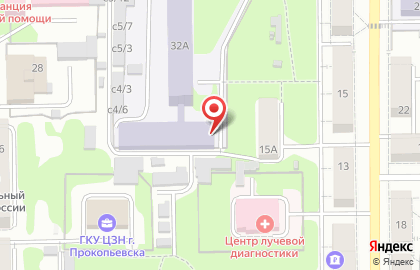 Прокопьевский промышленно-экономический техникум на карте