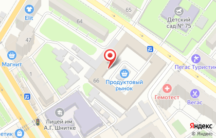 Евробыт-А на карте