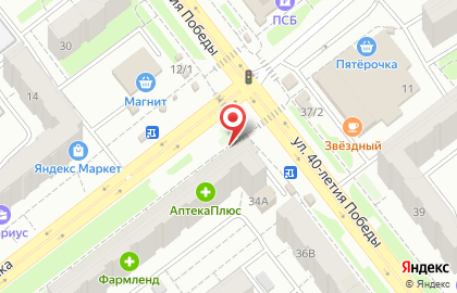Хлебный дом Урарту на улице 250-летия Челябинска на карте
