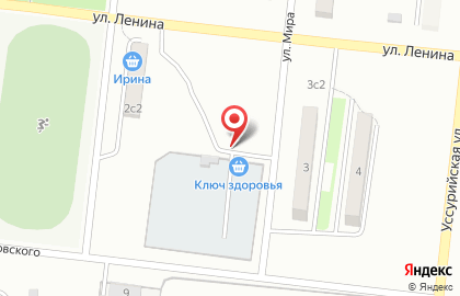 Сеть водоматов Ключ здоровья на Спортивной улице на карте