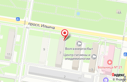Социальная бакалея в Автозаводском районе на карте