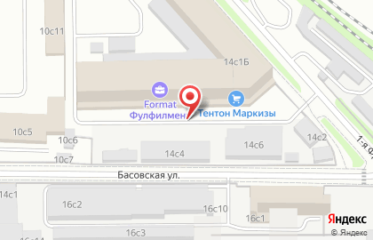 Рубль в Москве на карте