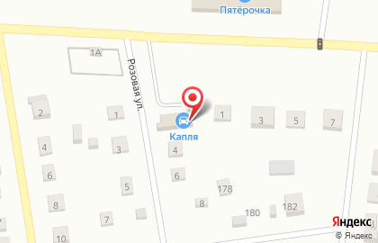 Автокомплекс на Розовой, ИП Баракшаев Д.Н. на карте