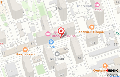 Торговая компания БизнесСитиГрупп на улице Монтажников на карте