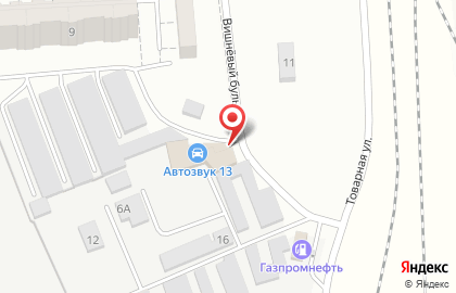 Бар Чердак на Вишнёвом бульваре на карте