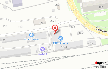 Автосалон АвтоГрад в Красноярске на карте
