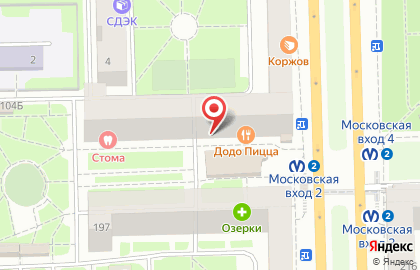 Фотосалон на Московской на карте
