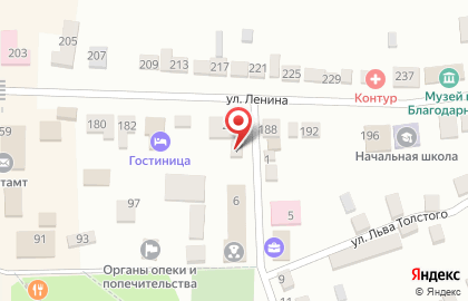 Всероссийское добровольное пожарное общество в Октябрьском переулке на карте