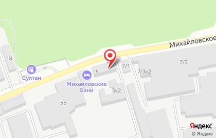 Торговая компания Техцентр на Михайловском шоссе на карте