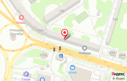 Магазин Крупяной Дом в Ленинском районе на карте