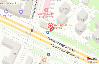 Астерия на Нижегородской улице на карте