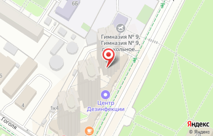 Страховая медицинская компания Ресо-мед в Ленинском на карте