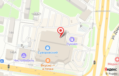 Аптека для Всей семьи на улице Суворова, 144а на карте