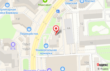 Продуктовый магазин Вик на улице Владимира Невского на карте