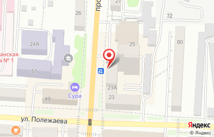 Кафе быстрого питания Бульон & Буррито на проспекте Ленина на карте