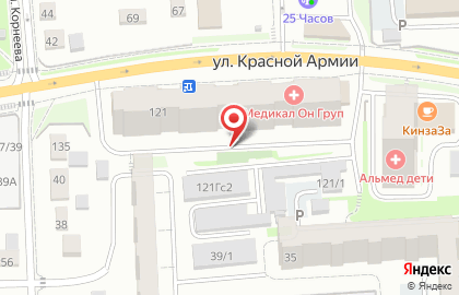 ВАШИ ДЕНЬГИ на улице Красной Армии на карте