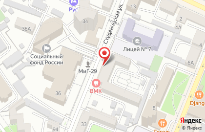 Воронежская почтовая служба на карте