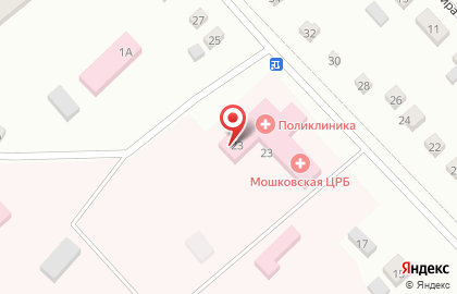 Больница Мошковская центральная районная больница на карте