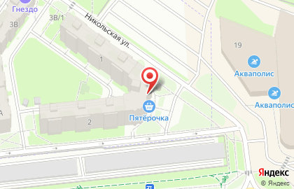 Магазин Красное & Белое в Пскове на карте