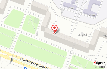 Салон-парикмахерская Цирюльня на Новоясеневском проспекте на карте