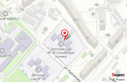 Солнечные лучики на улице Лермонтова на карте