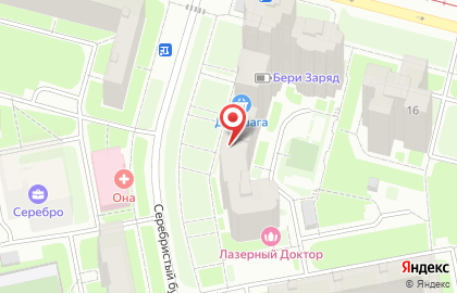 Магазин роликовых коньков и аксессуаров Rollerсlub на Серебристом бульваре на карте