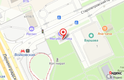 Продуктовый магазин тк Экстра на карте