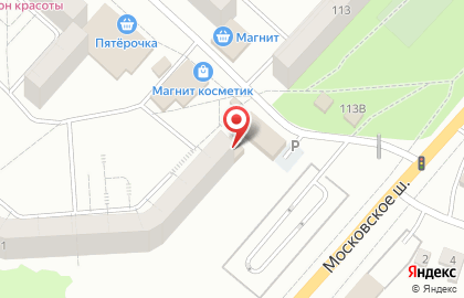 Парикмахерская Платинум на Московском шоссе на карте