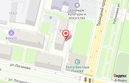 Аптека Фармация на Троицком проспекте, 91 к 1 на карте