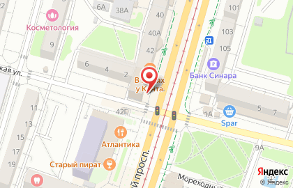 Бар Бутыль & Рюмка в Калининграде на карте