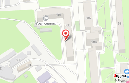Станичное казачье общество Казачья дружина в Мотовилихинском районе на карте